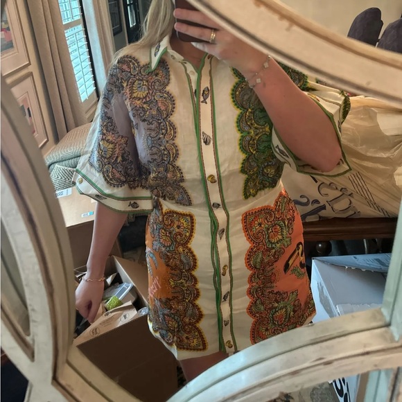 SOLD OUT Linen Shirt Dress - Picture 16 of 16